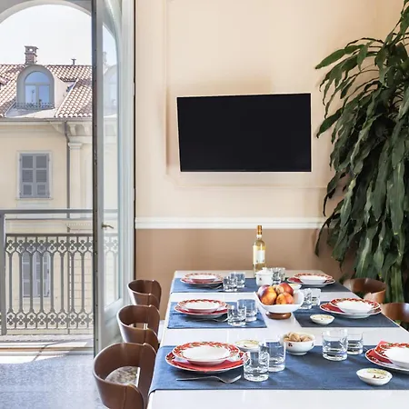 Apartamento Eleganza Sabauda 120 Sqm Luxury Historical Flat Turim